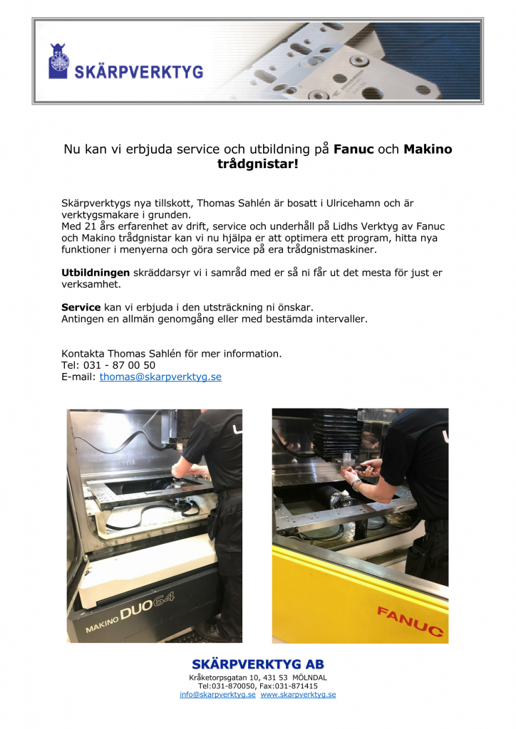 AaA Service på trådgnistar Page 1