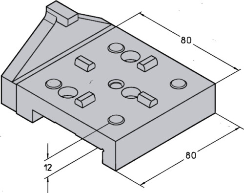 H4300 PALLETTHÅLLARE