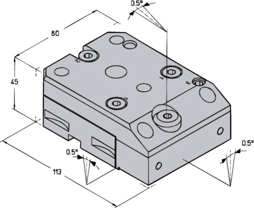 H4110M PALLETTHÅLLARE 3-D