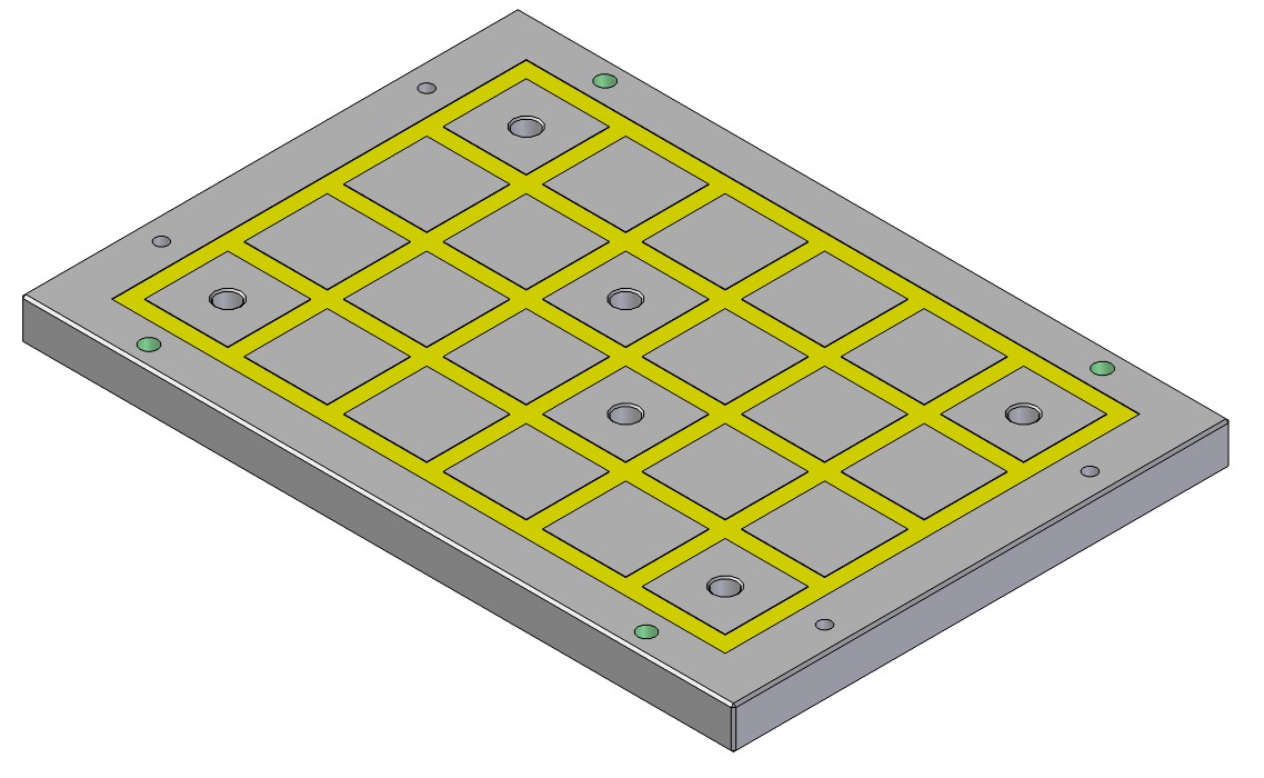 P11.EEPM-ISP1 FIXTURPLATTOR FÖR MAGNETBORD
